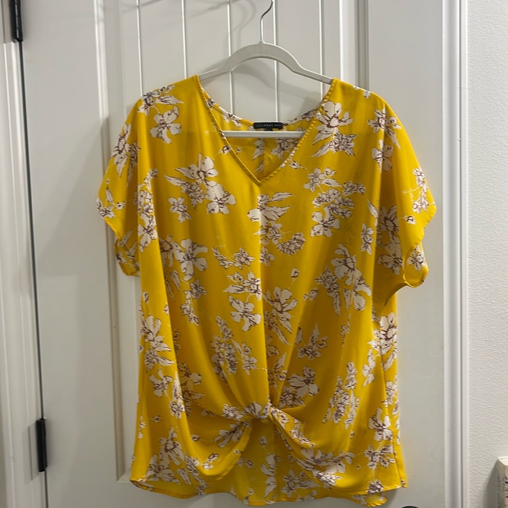 West Kei Knot Detail Blouse
